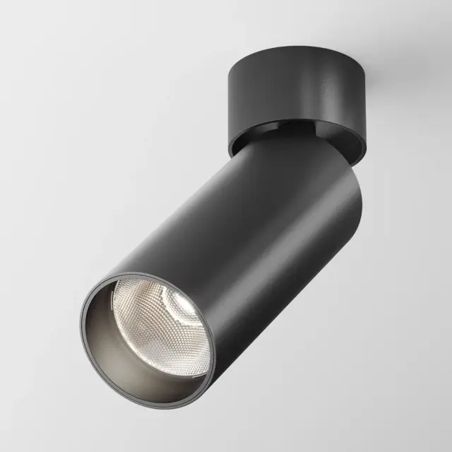 Накладной точечный светильник Maytoni FOCUS LED — черный