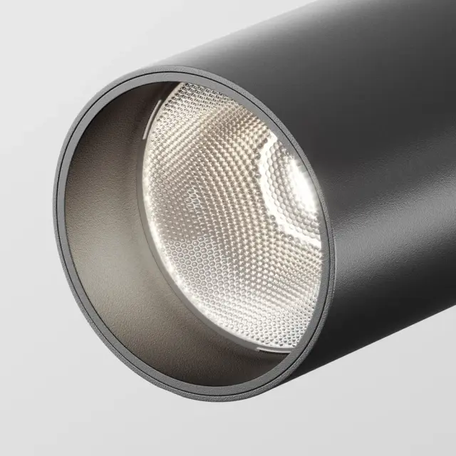 Накладной точечный светильник Maytoni FOCUS LED — черный, ракурс 4