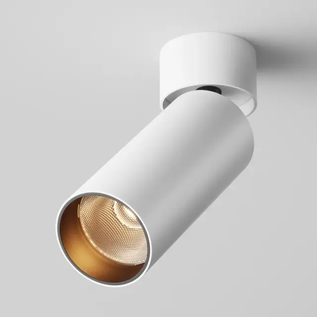 Накладной точечный светильник Maytoni FOCUS LED — белый