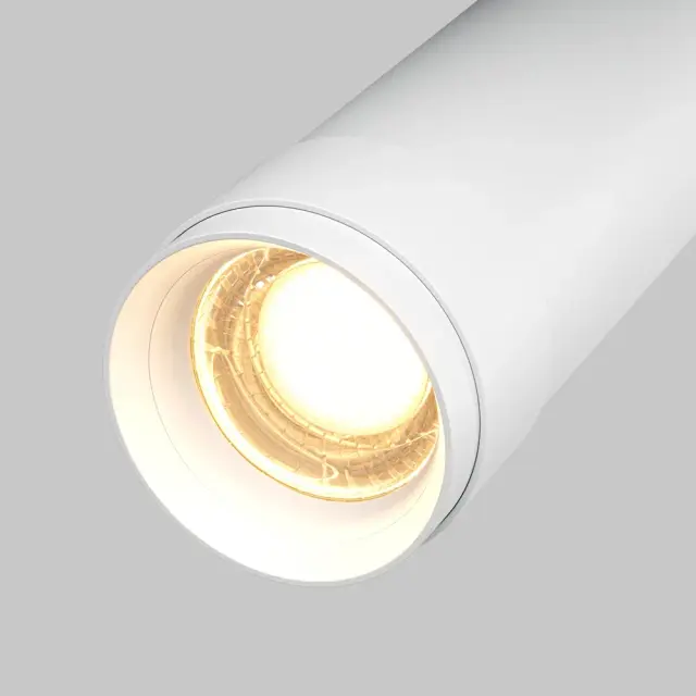 Накладной точечный светильник Maytoni FOCUS ZOOM — белый, ракурс 4