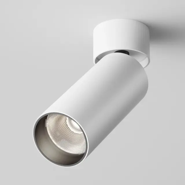 Накладной точечный светильник Maytoni FOCUS LED — белый
