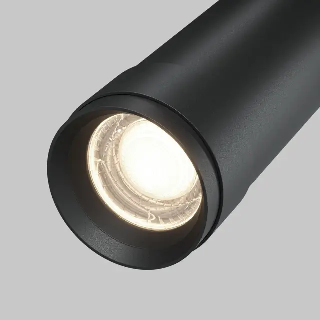Накладной точечный светильник Maytoni FOCUS ZOOM — черный, ракурс 4