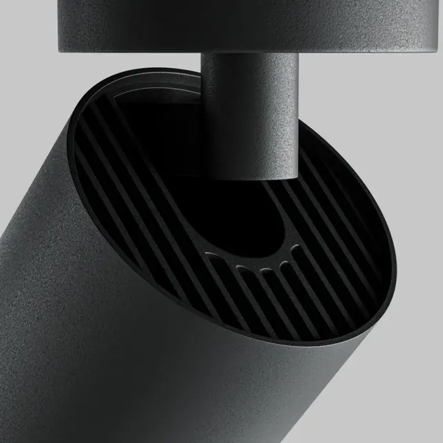 Накладной точечный светильник Maytoni FOCUS ZOOM — черный, ракурс 7