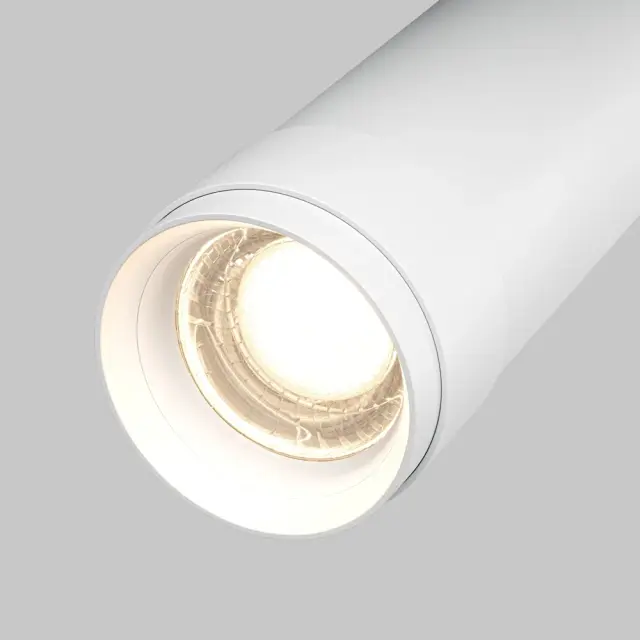 Накладной точечный светильник Maytoni FOCUS ZOOM — белый, ракурс 4