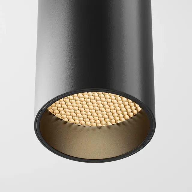 Накладной точечный светильник Maytoni FOCUS LED — черный, ракурс 8