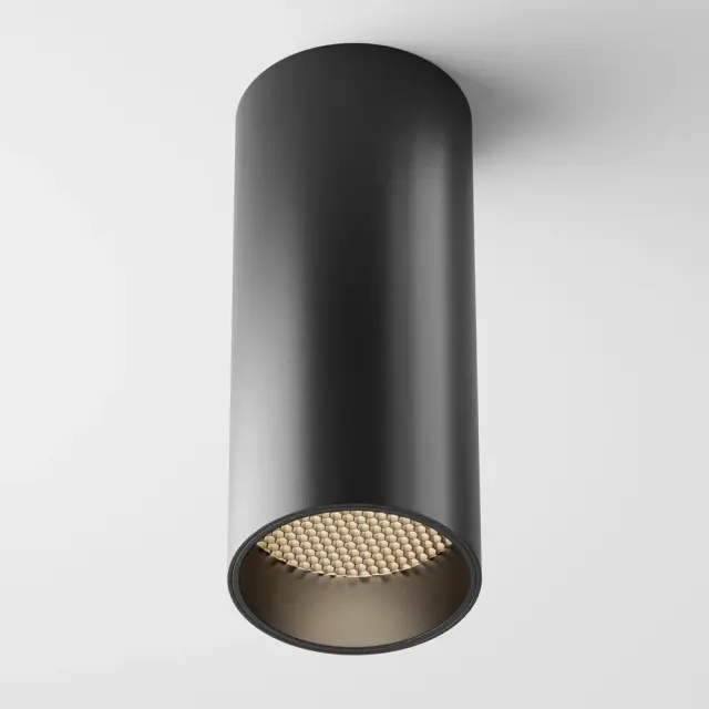 Накладной точечный светильник Maytoni FOCUS LED — черный, ракурс 6