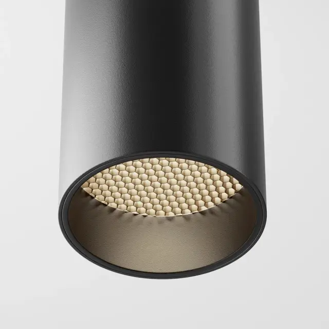 Накладной точечный светильник Maytoni FOCUS LED — черный, ракурс 7