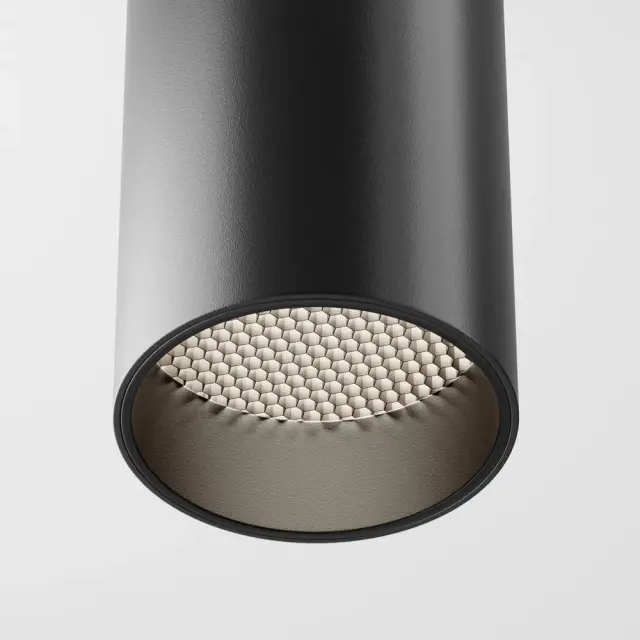 Накладной точечный светильник Maytoni FOCUS LED — черный, ракурс 10