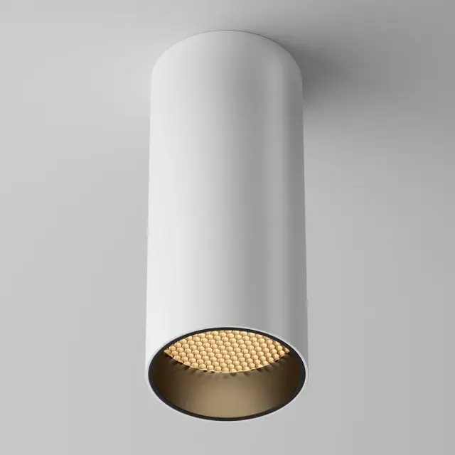 Накладной точечный светильник Maytoni FOCUS LED — белый, ракурс 4