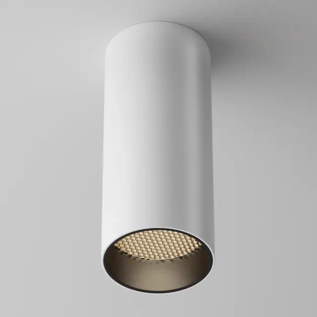 Накладной точечный светильник Maytoni FOCUS LED — белый, ракурс 5