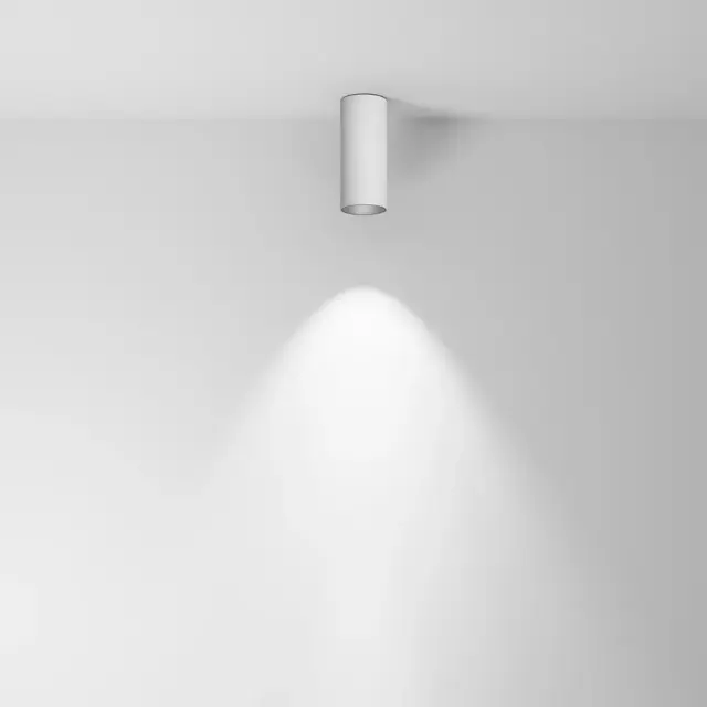 Накладной точечный светильник Maytoni FOCUS LED — белый, ракурс 5
