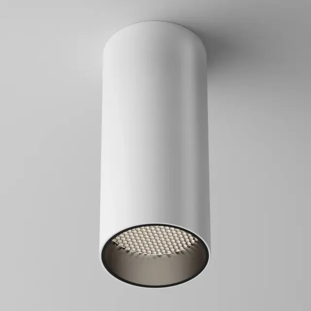 Накладной точечный светильник Maytoni FOCUS LED — белый, ракурс 6