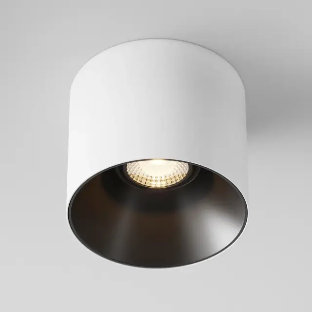 Накладной точечный светильник Maytoni ALFA LED — черный