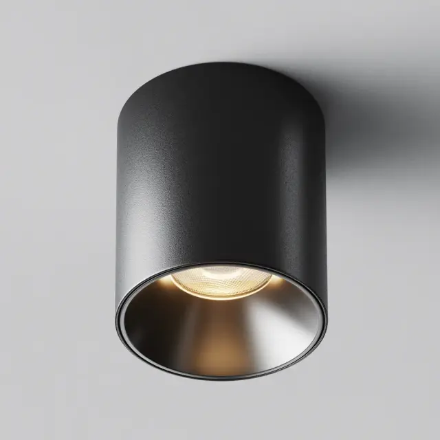 Накладной точечный светильник Maytoni ALFA LED — черный