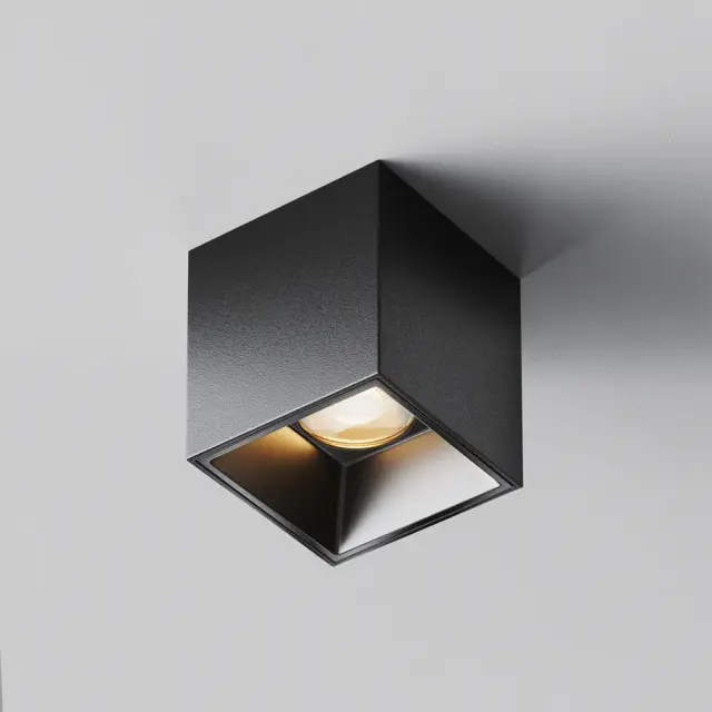 Накладной точечный светильник Maytoni ALFA LED — черный