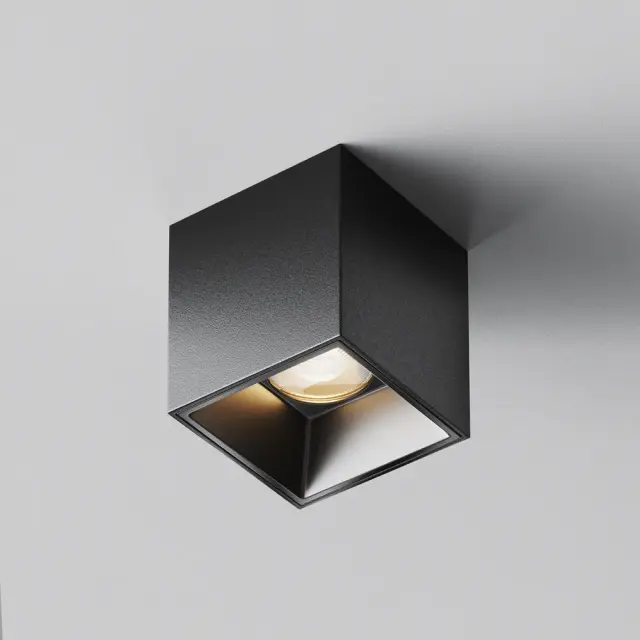 Накладной точечный светильник Maytoni ALFA LED — черный