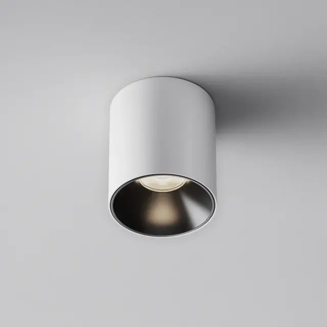 Накладной точечный светильник Maytoni ALFA LED — черный