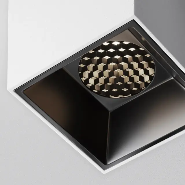 Накладной точечный светильник Maytoni ALFA LED — черный, ракурс 8