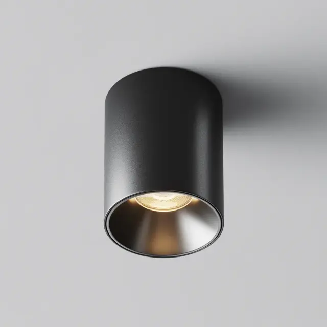 Накладной точечный светильник Maytoni ALFA LED — черный