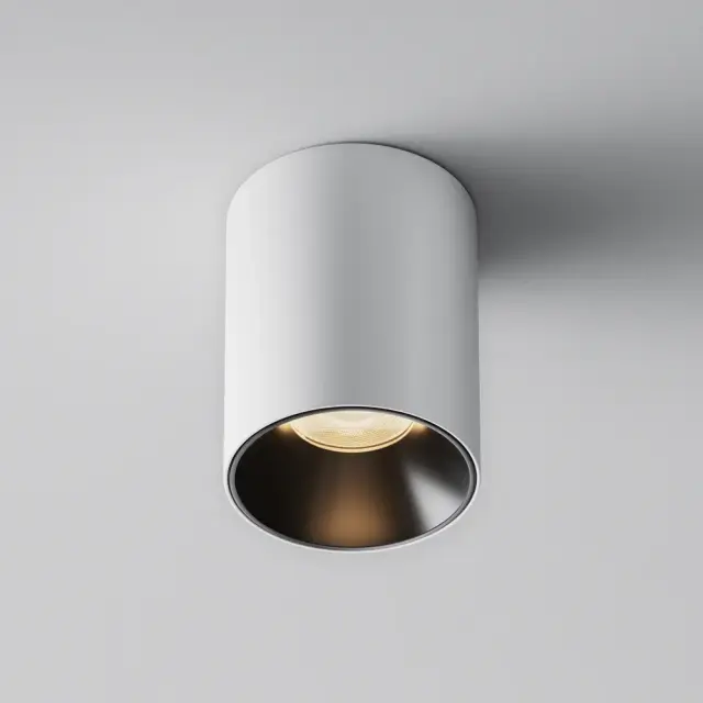 Накладной точечный светильник Maytoni ALFA LED — черный