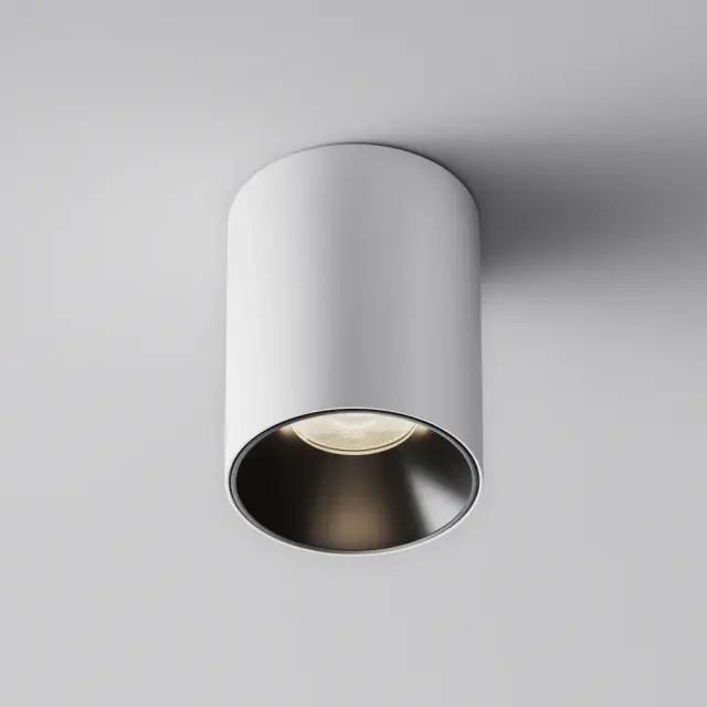 Накладной точечный светильник Maytoni ALFA LED — черный