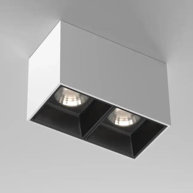 Накладной точечный светильник Maytoni ALFA LED — черный