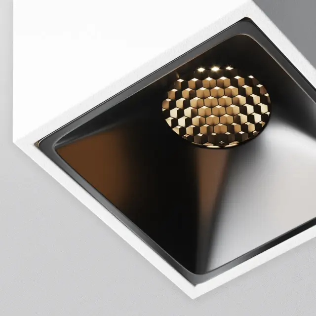 Накладной точечный светильник Maytoni ALFA LED — белый, ракурс 9