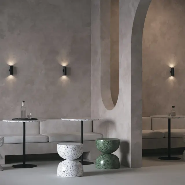 Накладное бра Maytoni FOCUS S — черный, ракурс 4