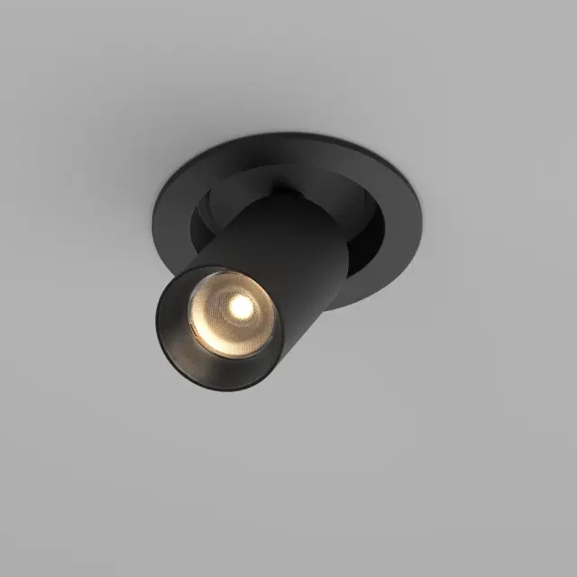 Встраиваемый точечный светильник Maytoni FOCUS LED — черный