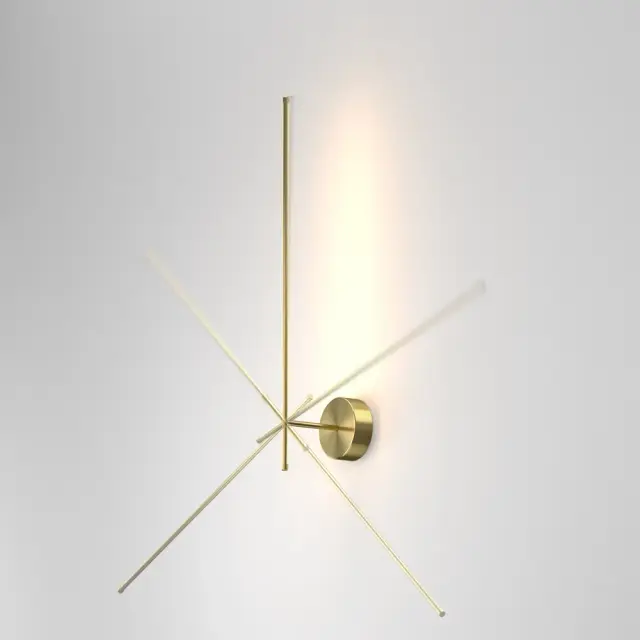 Накладное бра Maytoni ELEGANT — латунь, ракурс 3