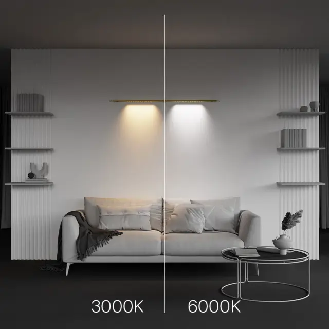 Трековый светильник Maytoni POINTS — модульные, латунь, ракурс 6