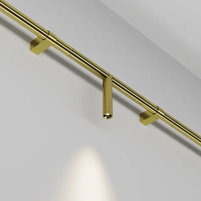 Трековый светильник Maytoni FOCUS LED — модульные, латунь