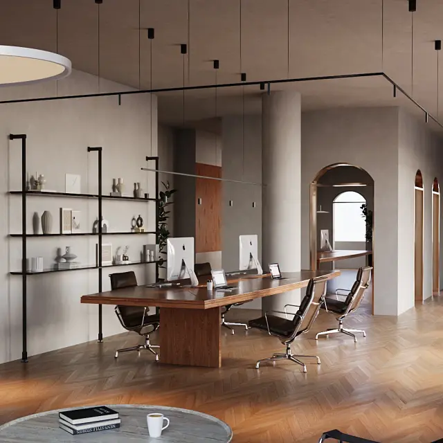 Трековый светильник Maytoni FOCUS LED — модульные, латунь, ракурс 7