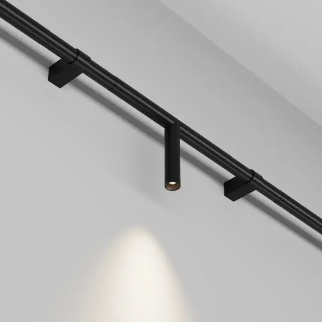 Трековый светильник Maytoni FOCUS LED — модульные, черный