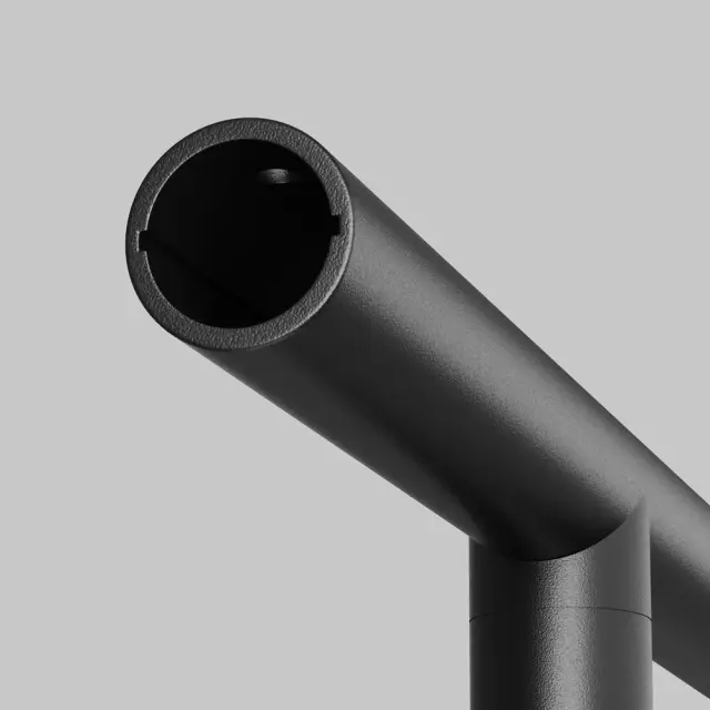 Трековый светильник Maytoni FOCUS LED — модульные, черный, ракурс 4