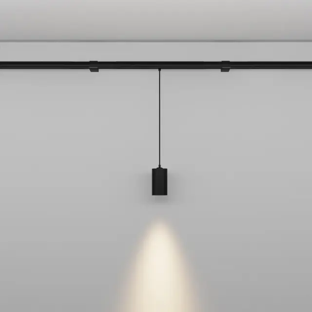 Трековый светильник Maytoni FOCUS LED — модульные, черный, ракурс 4