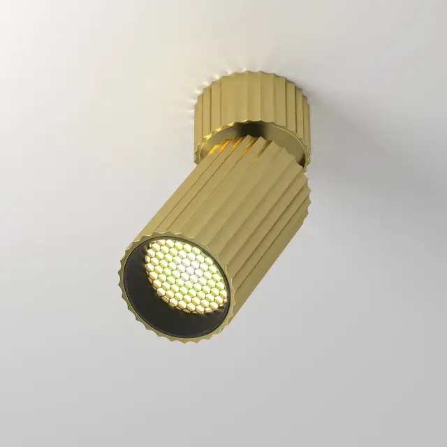 Накладной точечный светильник Maytoni CALIPSO — латунь, ракурс 5