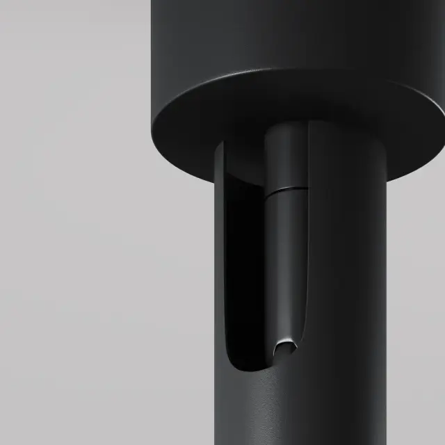 Накладной точечный светильник Maytoni FOCUS T — черный, ракурс 6