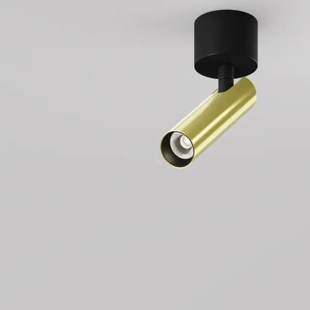 Накладной точечный светильник Maytoni FOCUS T — латунь
