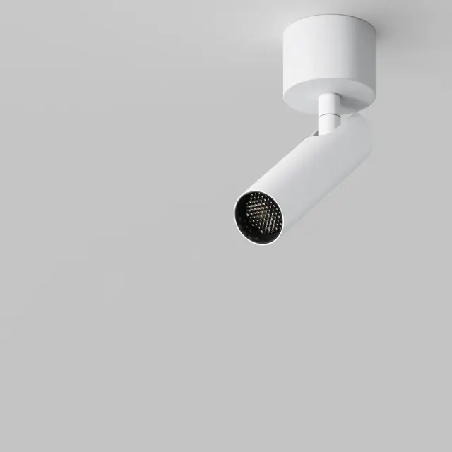 Накладной точечный светильник Maytoni FOCUS T — белый, ракурс 5