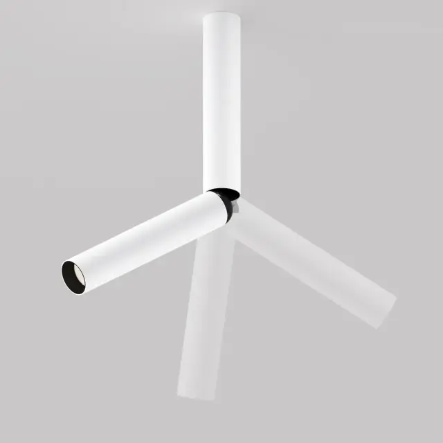 Накладной точечный светильник Maytoni FOCUS T — белый, ракурс 2