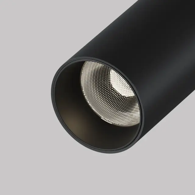 Накладной точечный светильник Maytoni FOCUS T — черный, ракурс 3