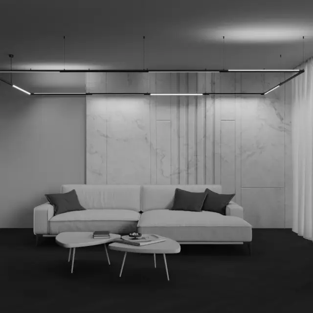 Трековый светильник Maytoni BASIS — модульные, черный, ракурс 7