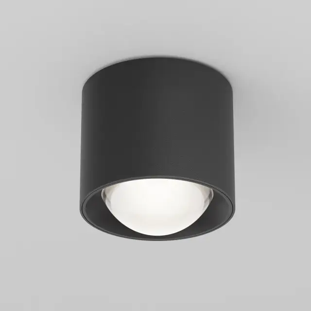 Накладной точечный светильник Maytoni LENS — черный