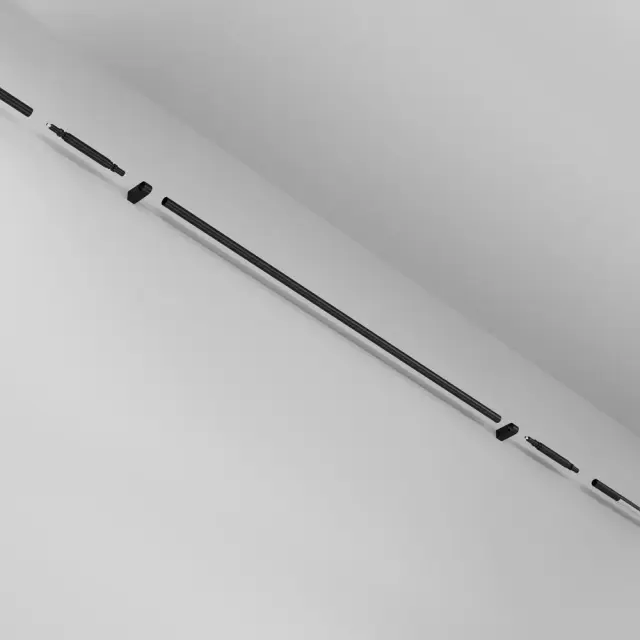 Коннектор Maytoni ACCESSORIES FOR SYSTEM AXITY — модульные, латунь, ракурс 2