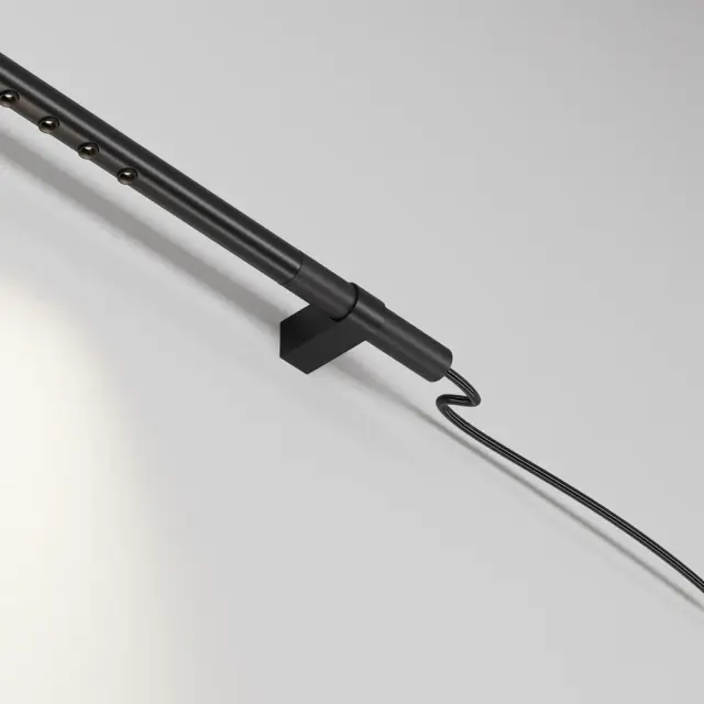 Ввод питания Maytoni ACCESSORIES FOR SYSTEM AXITY — модульные, черный, ракурс 3