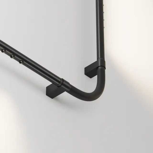 Коннектор Maytoni ACCESSORIES FOR SYSTEM AXITY — модульные, черный, ракурс 3