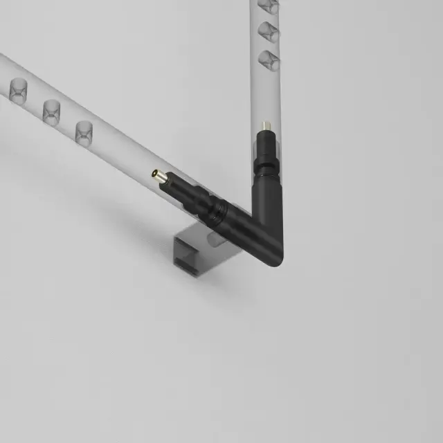 Коннектор Maytoni ACCESSORIES FOR SYSTEM AXITY — модульные, черный, ракурс 4