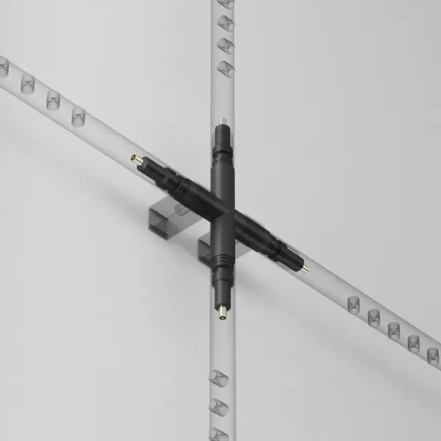Коннектор Maytoni ACCESSORIES FOR SYSTEM AXITY — модульные, черный, ракурс 4