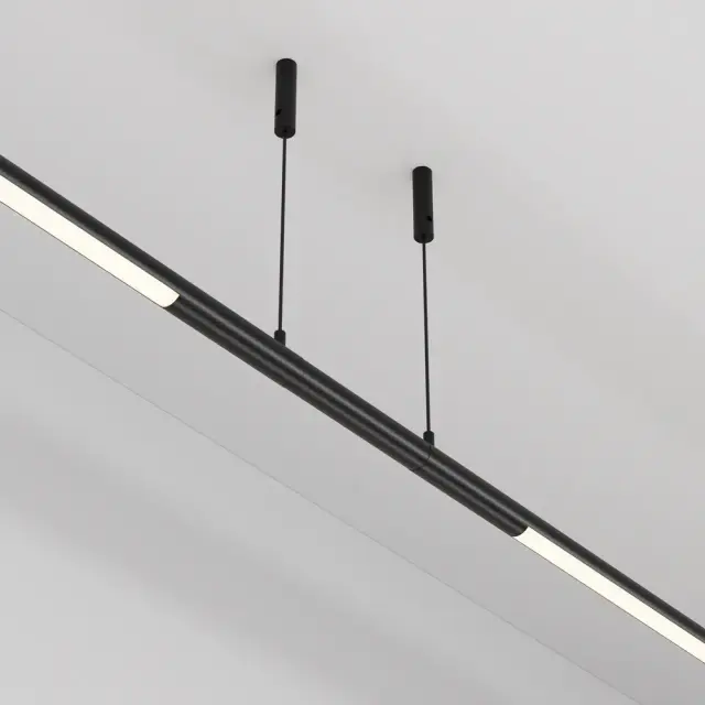 Крепёж Maytoni ACCESSORIES FOR SYSTEM AXITY — модульные, черный, ракурс 3